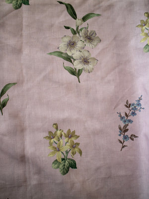 Belstone linen Cuckoo-Flower Pink