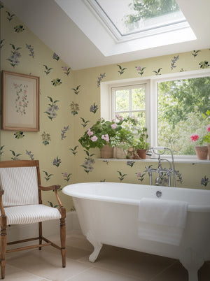 Belstone wallpaper Wild Primrose Yellow