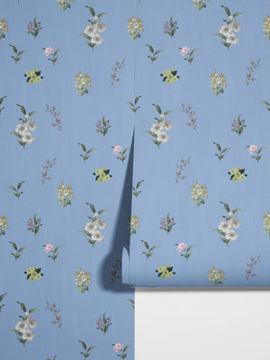 Belstone wallpaper Forget-me-not Blue