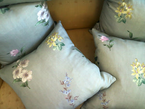 Belstone linen Lichen Green