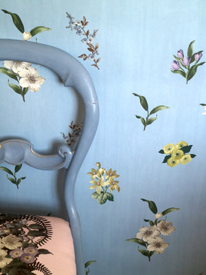 Belstone wallpaper Forget-me-not Blue