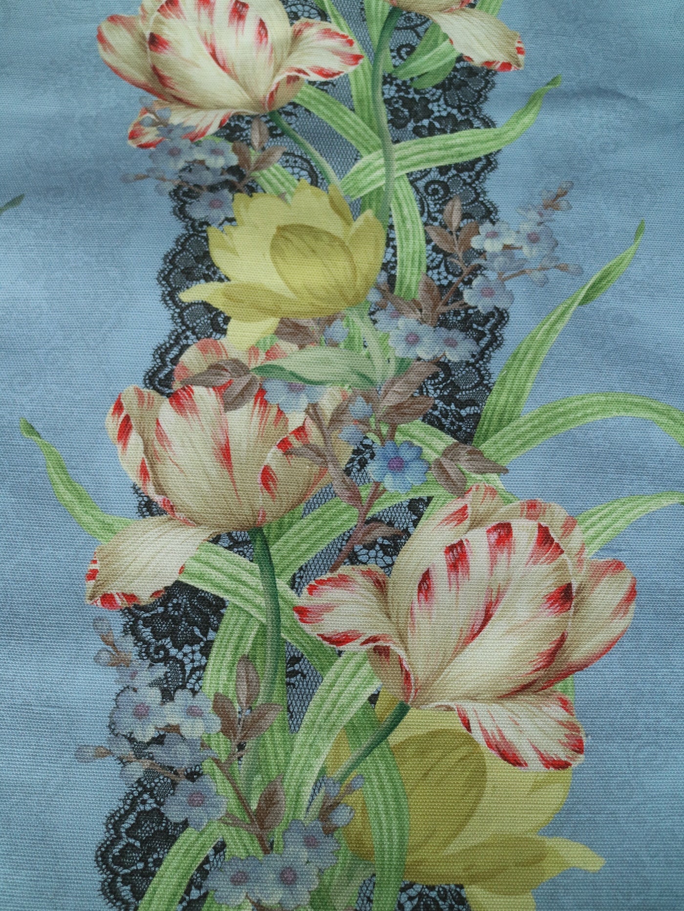 Tulip linens Château Blue