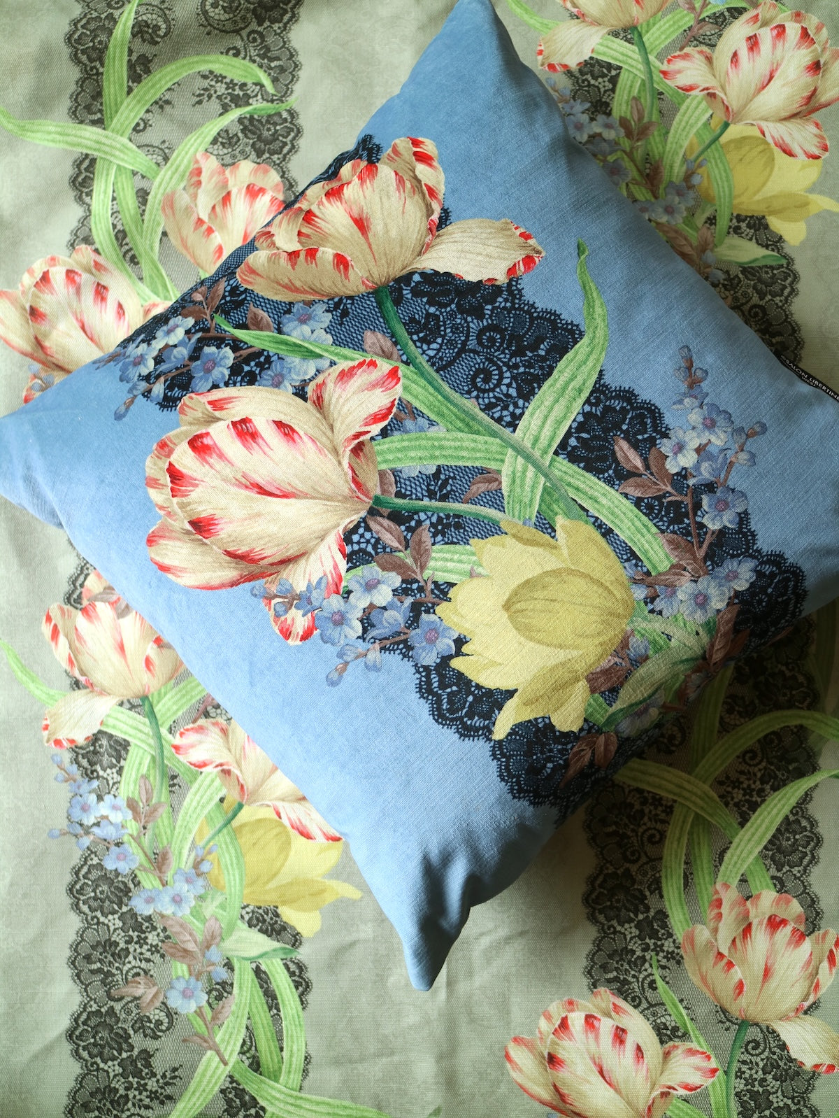 Bohemian Tulip Blue