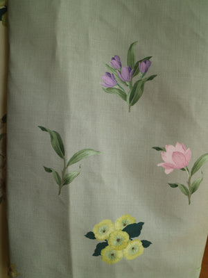 Belstone linen Lichen Green