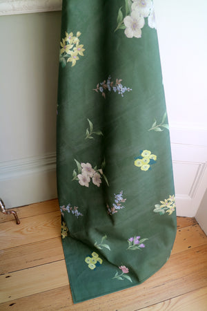 Belstone linen Deep Forest Green