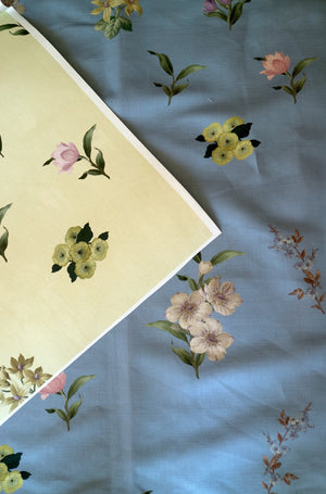 Belstone linen Forget-me-not Blue