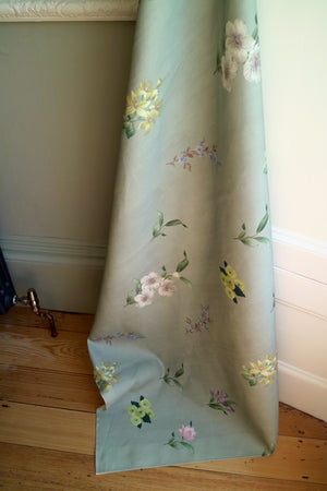 Belstone linen Lichen Green