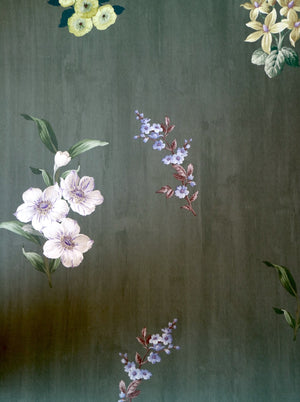 Belstone wallpaper Deep Forest Green