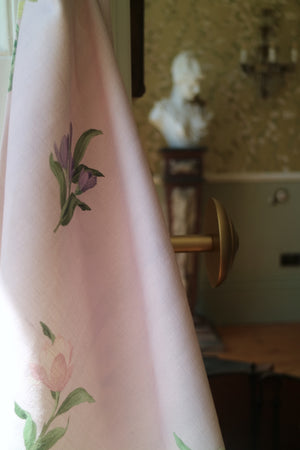 Belstone linen Cuckoo-Flower Pink