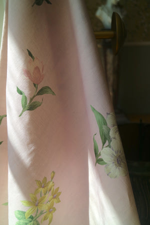 Belstone linen Cuckoo-Flower Pink
