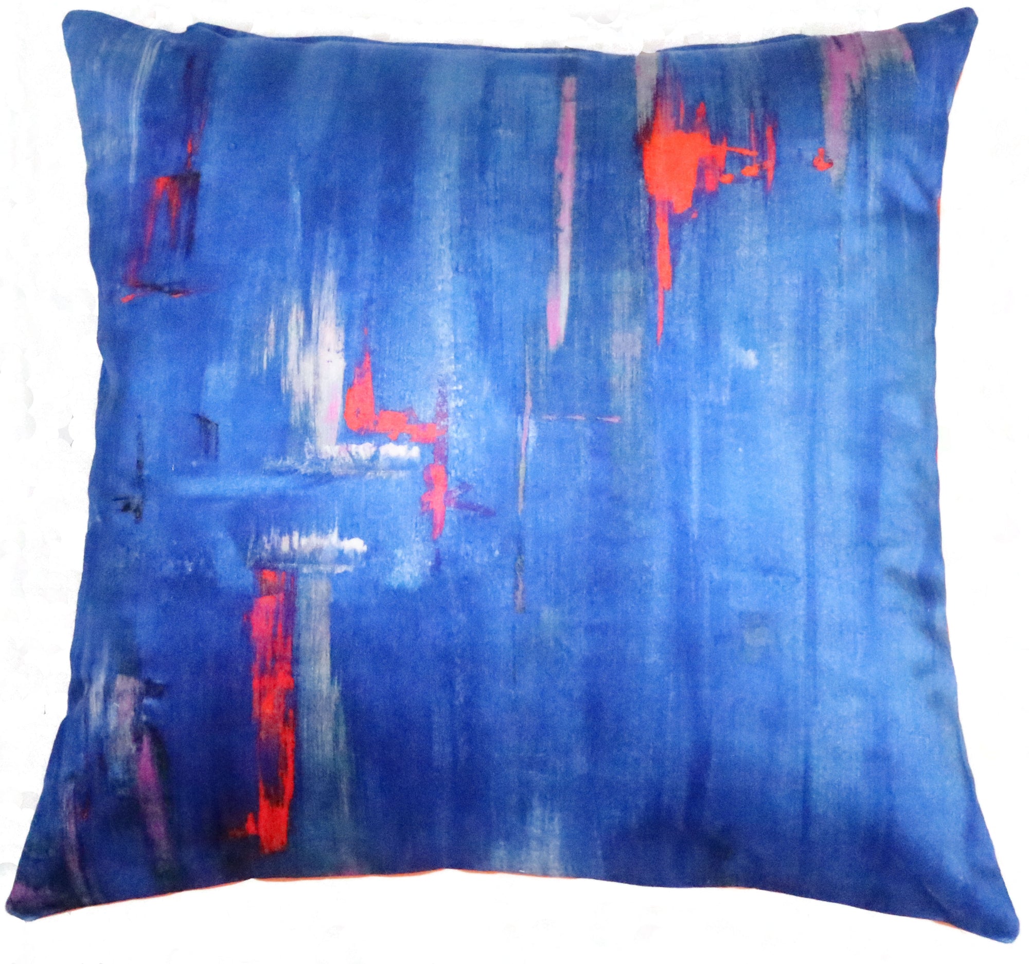 Cushion cover - Perfumes of the Abstract Moroccan Blue