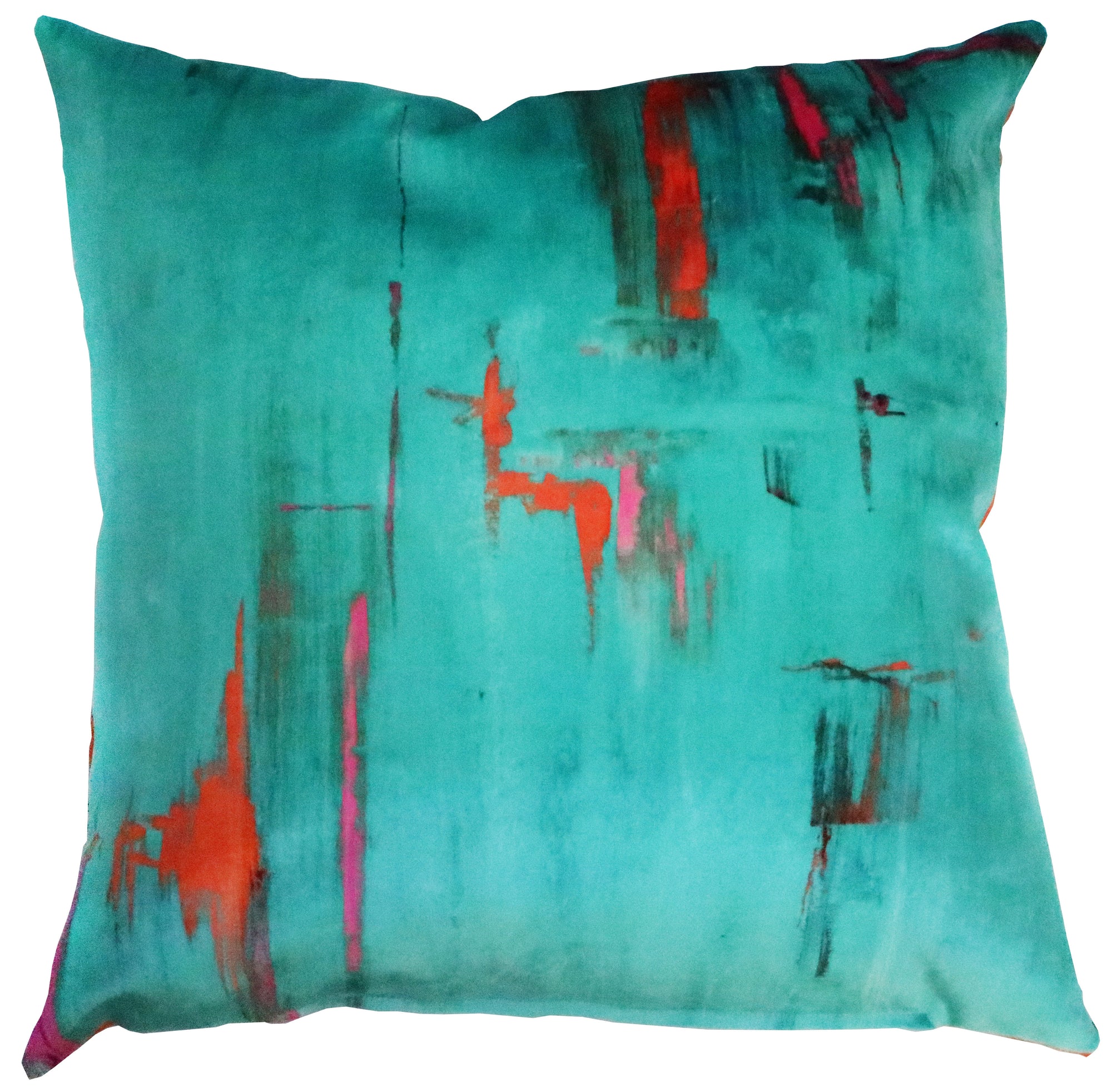 Cushion cover - Perfumes of the Abstract Matisse Green