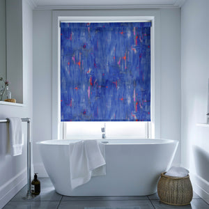 Perfumes of the Night Abstract Moroccan Blue