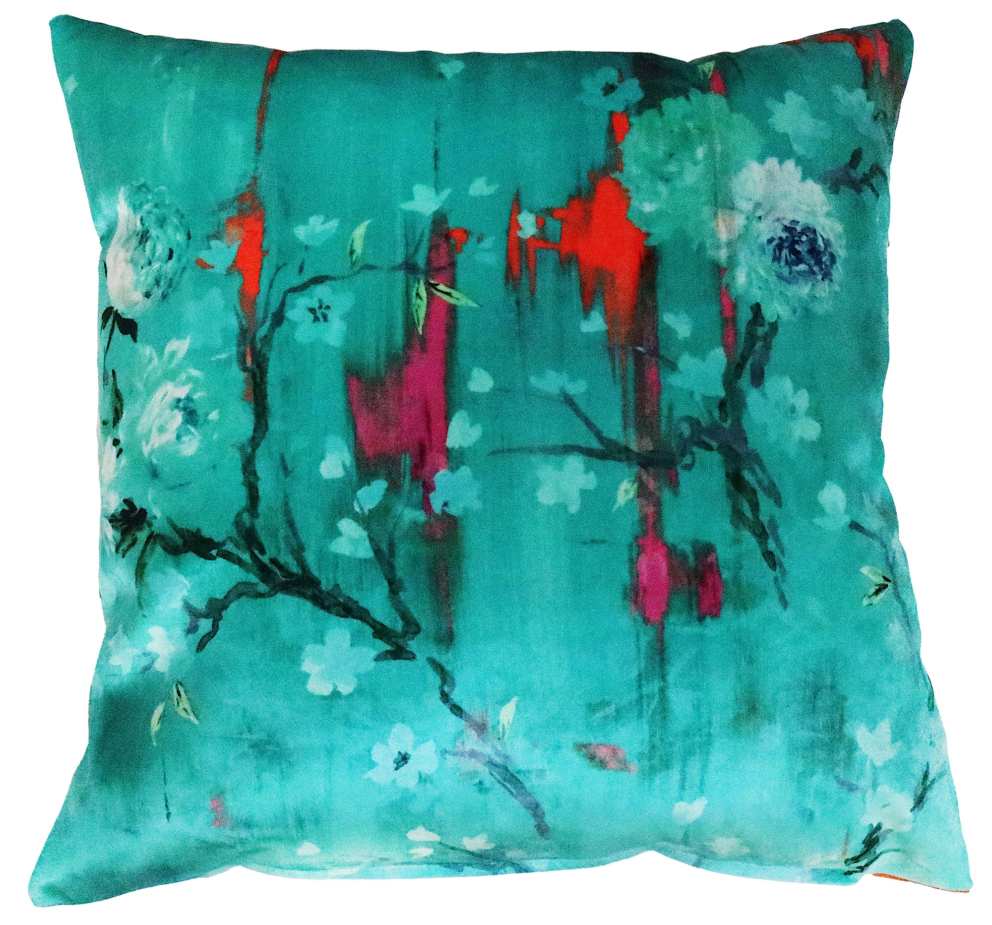 Cushion cover - Perfumes of the Night Floral Matisse Green