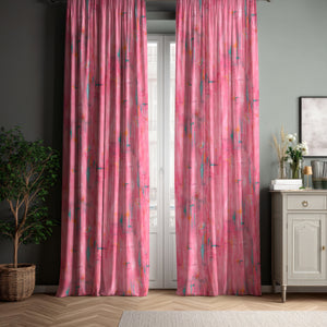 Perfumes of the Night Abstract Indian Pink