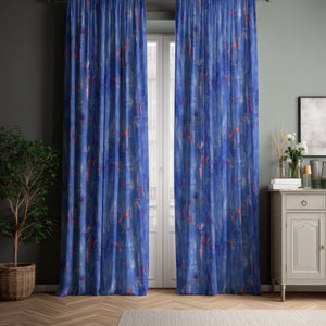 Perfumes of the Night Abstract Moroccan Blue