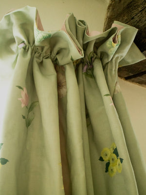 Belstone linen Lichen Green
