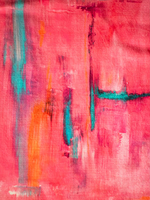 Perfumes of the Night Abstract Indian Pink